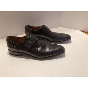 florsheim mens shoes 12 black monk strap leather 11761-001